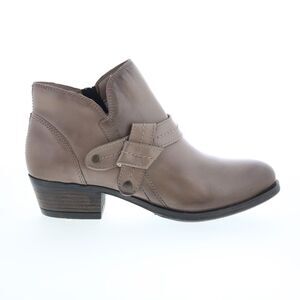 Miz Mooz Womens Bennet Gray Boots (NWT)